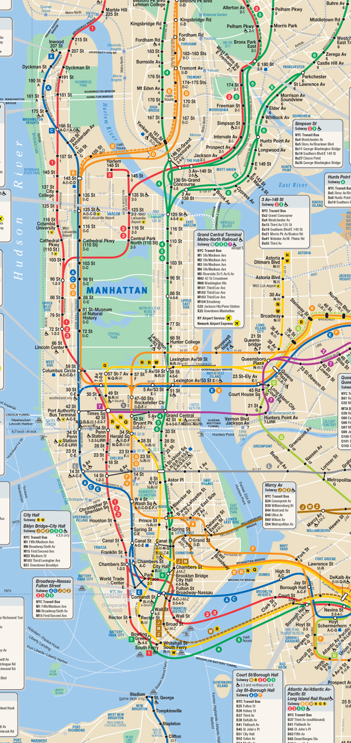 NYC MTA MAP